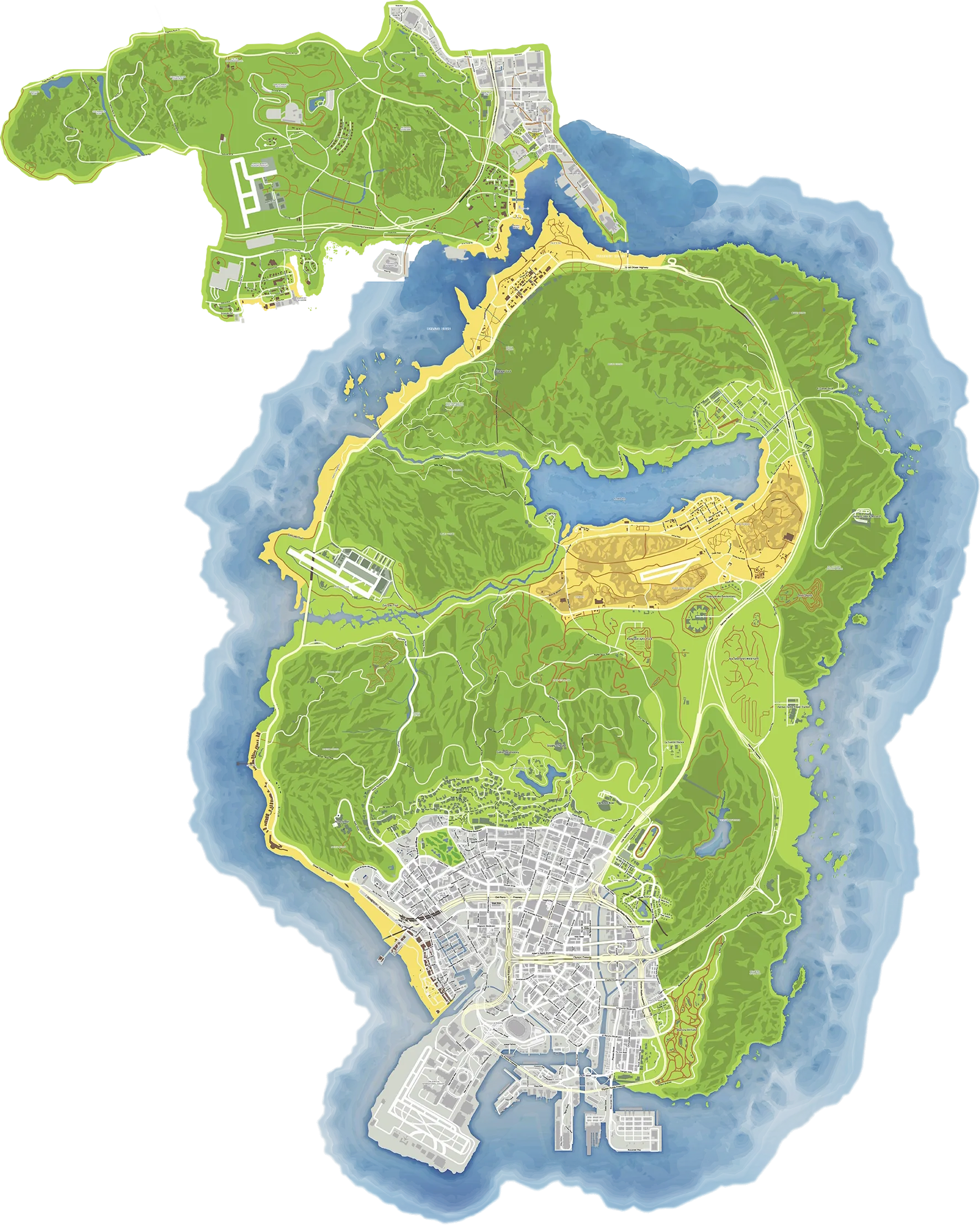 Carte du serveur Option Roleplay